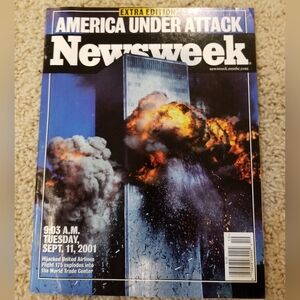 Newsweek Magazine, America Under Attack, Extra Edition September 11, 2001